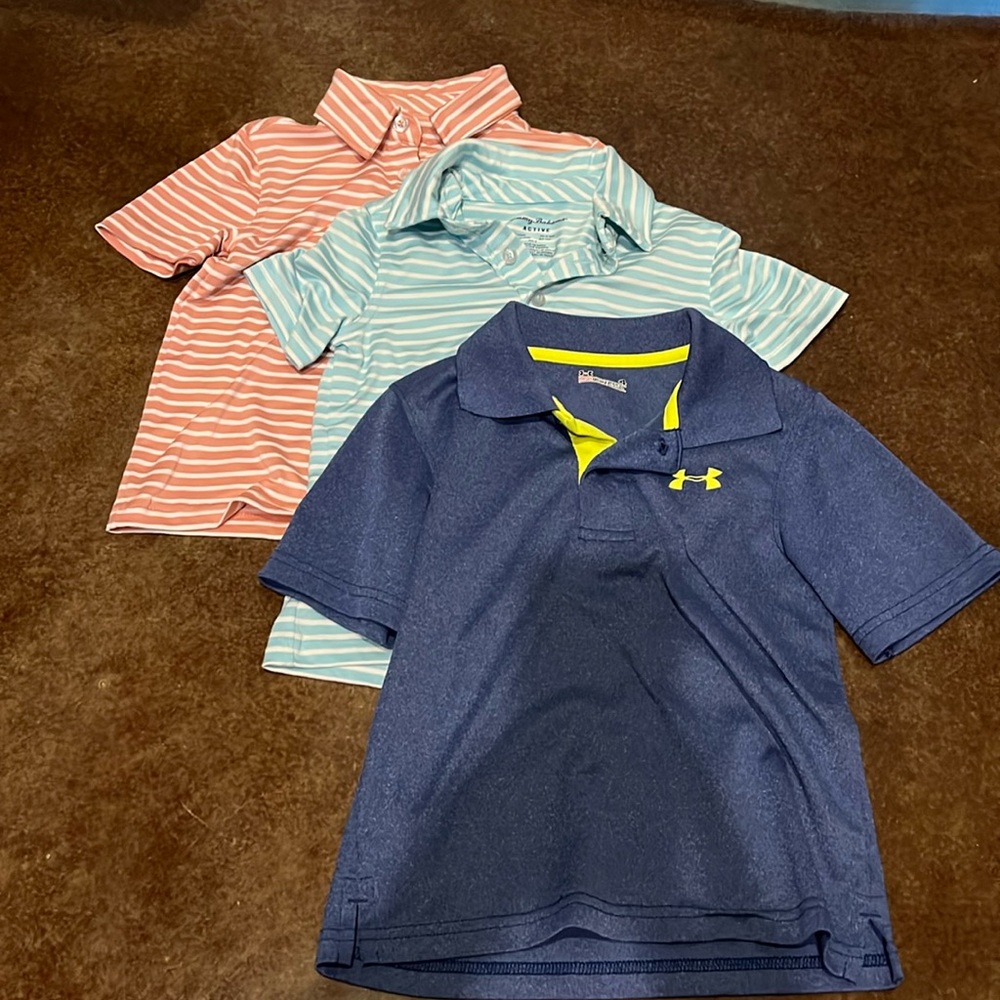 3/4T performance polos